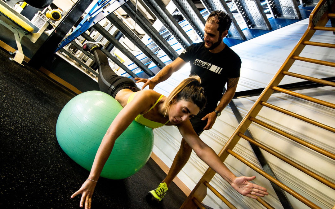 GAINAGE ARTICULAIRE et travail sur SWISS BALL